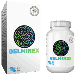 Капсулы Gelminex мини версия.